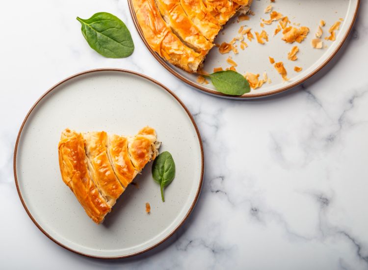 Spanakopita Spirale (épinards et feta maison)